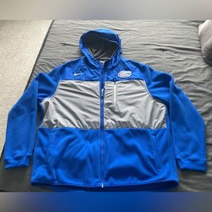 University of Florida Gators Nike zipper front hoodie jacket fleece size XXL